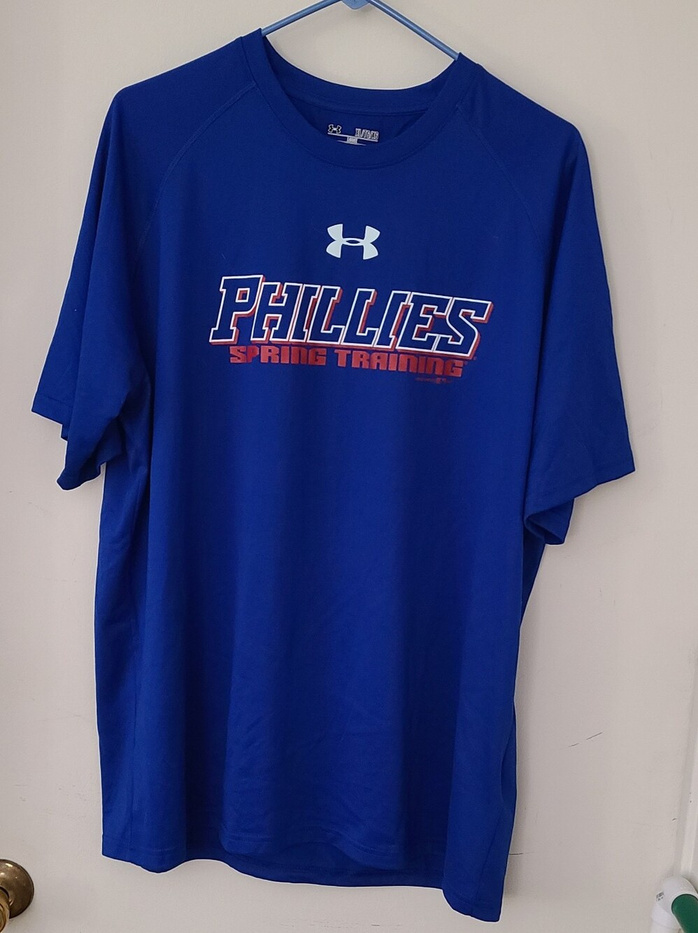 Philadelphia Phillies Under Armour  Blue Phillies Spring Training T-Shirt XL